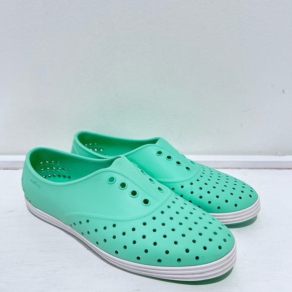 Native Shoes - Native Women’s Jericho Mint Green Slip-On Shoes Size 6